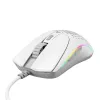 Glorious Gaming Glorious Model O 2 Mini - Matinė balta, Dešiniarankė, Optinė, USB Type-A, 26000 DPI, Balta