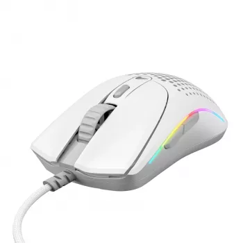 Glorious Gaming Glorious Model O 2 Mini - Matinė balta, Dešiniarankė, Optinė, USB Type-A, 26000 DPI, Balta