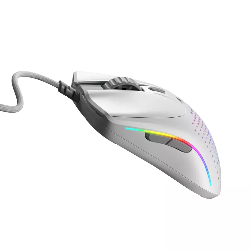 Glorious Gaming Glorious Model O 2 Mini - Matinė balta, Dešiniarankė, Optinė, USB Type-A, 26000 DPI, Balta