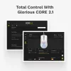 Glorious Gaming Glorious Model O 2 Mini - Matinė balta, Dešiniarankė, Optinė, USB Type-A, 26000 DPI, Balta