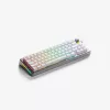 Glorious Gaming GMMK 3 PRO HE 65% Paruošta belaidė klaviatūra sidabrinė - US