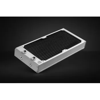 Radiatorius EKWB — žalvaris/varis/nerūdijantis plienas balta 145×325×44 mm