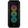CORSAIR Mid-tower ATX kompiuterio korpusas - Icue 5000t - RGB grūdintas stiklas - juodas