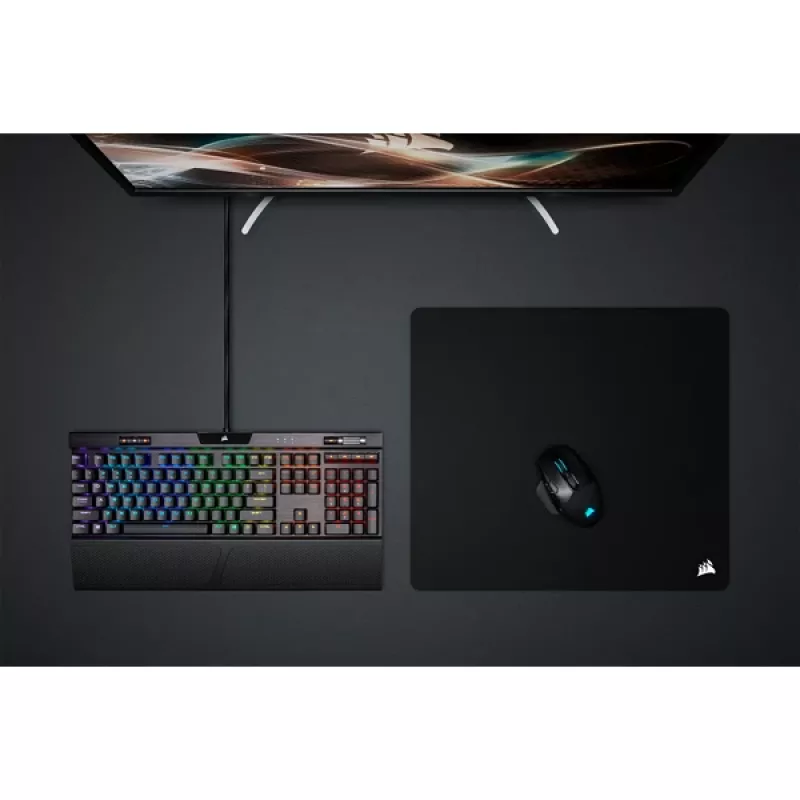 CORSAIR žaidimų pelėms skirtas kilimėlis - MM200 PRO Premium, atsparus išsiliejimams audinys, juodas - X-large