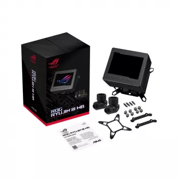 Vandens blokas ASUS ROG RYUJIN III WB Varis Juodas 89x89x107 mm