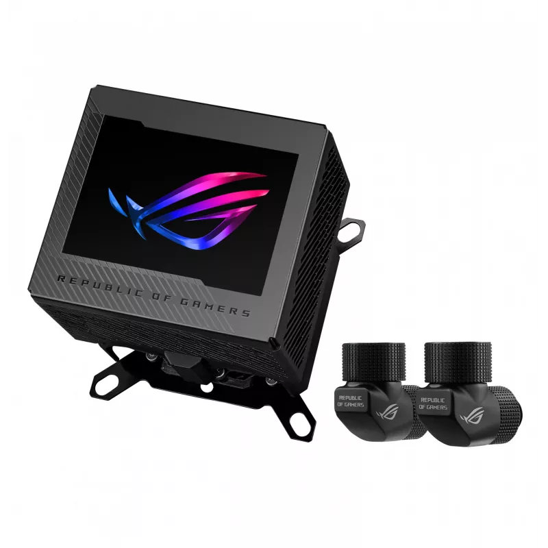 Vandens blokas ASUS ROG RYUJIN III WB Varis Juodas 89x89x107 mm