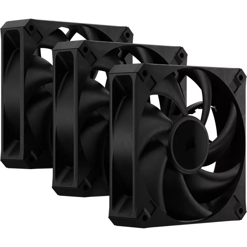 Corsair RS120 MAX ventiliatorius 12 cm juodas 2000 RPM 3 vnt.