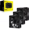 Corsair RS120 MAX ventiliatorius 12 cm juodas 2000 RPM 3 vnt.