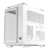 PC Case ASUS TUF GAMING GT502 Horizon TG ARGB White — Midi Tower, ATX, grūdintas stiklas, 4×3,5 colio nišos, maks. GPU 400 mm