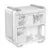 PC Case ASUS TUF GAMING GT502 Horizon TG ARGB White — Midi Tower, ATX, grūdintas stiklas, 4×3,5 colio nišos, maks. GPU 400 mm