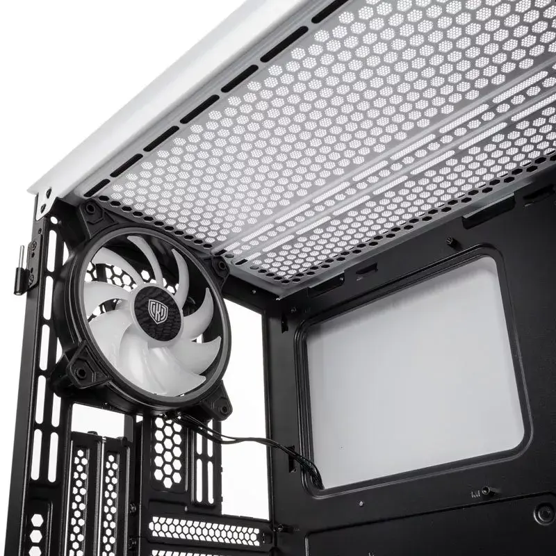 Kolink Citadel Mesh RGB mikro bokštas, baltas