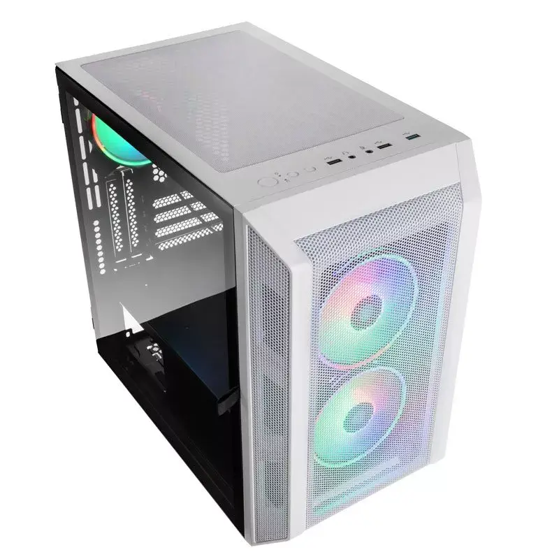 Kolink Citadel Mesh RGB mikro bokštas, baltas