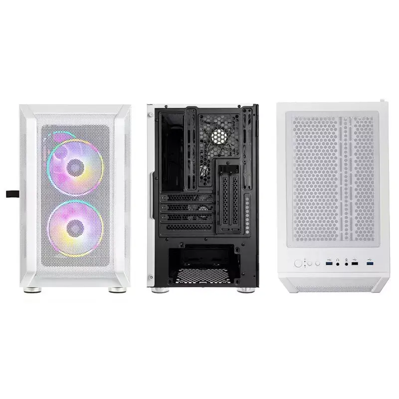 Kolink Citadel Mesh RGB mikro bokštas, baltas