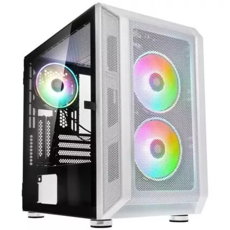 Kolink Citadel Mesh RGB mikro bokštas, baltas