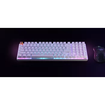 Glorious Gaming GMMK 2 klaviatūra USB JAV anglų kalba balta