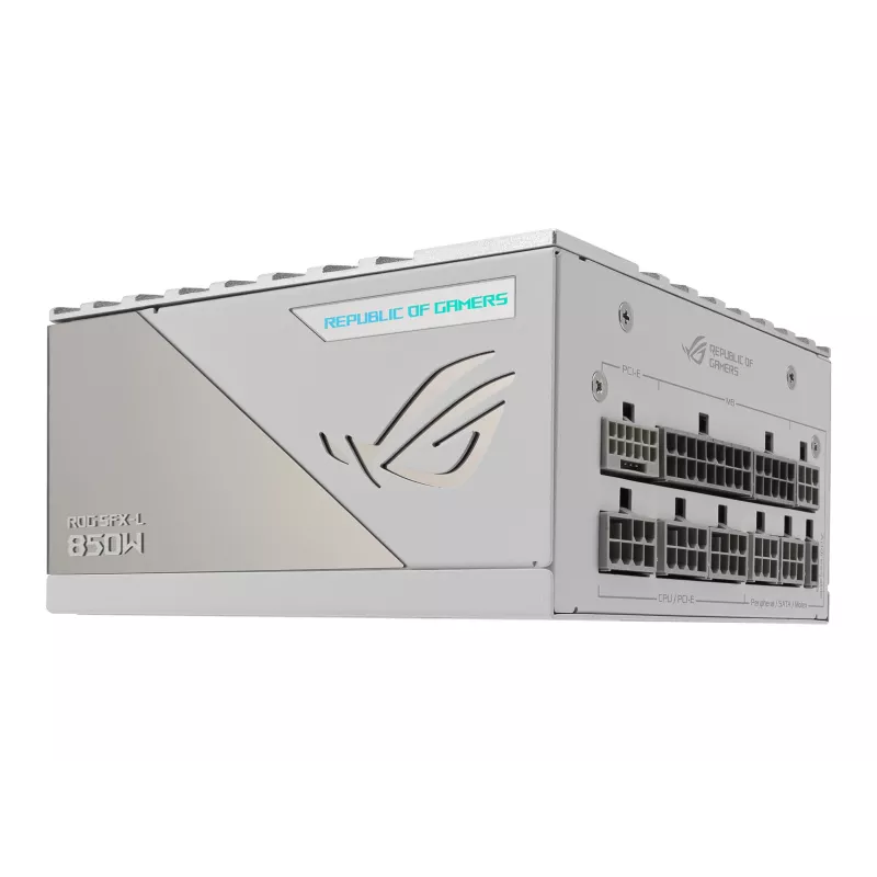 ASUS ROG Loki SFX-L 850W Platinum White maitinimo blokas 24 kontaktų ATX
