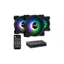 Aerocool Saturn 12F ARGB Pro kompiuterio korpuso ventiliatorius 12 cm juodas
