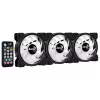 Aerocool Saturn 12F ARGB Pro kompiuterio korpuso ventiliatorius 12 cm juodas