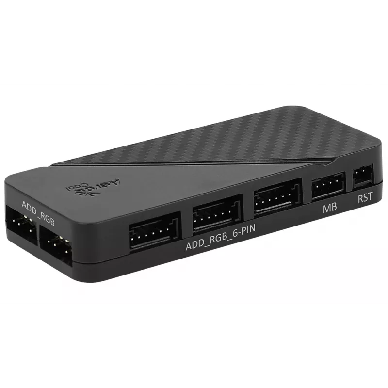 Aerocool Saturn 12F ARGB Pro kompiuterio korpuso ventiliatorius 12 cm juodas