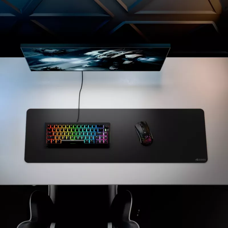 Glorious Gaming Glorious pelė Pad 2 Large Extended - be kraštų - juoda