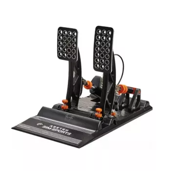 Pedalai Asetek 40-010-0000001 žaidimų valdiklis USB raudona žalia foninis apšvietimas