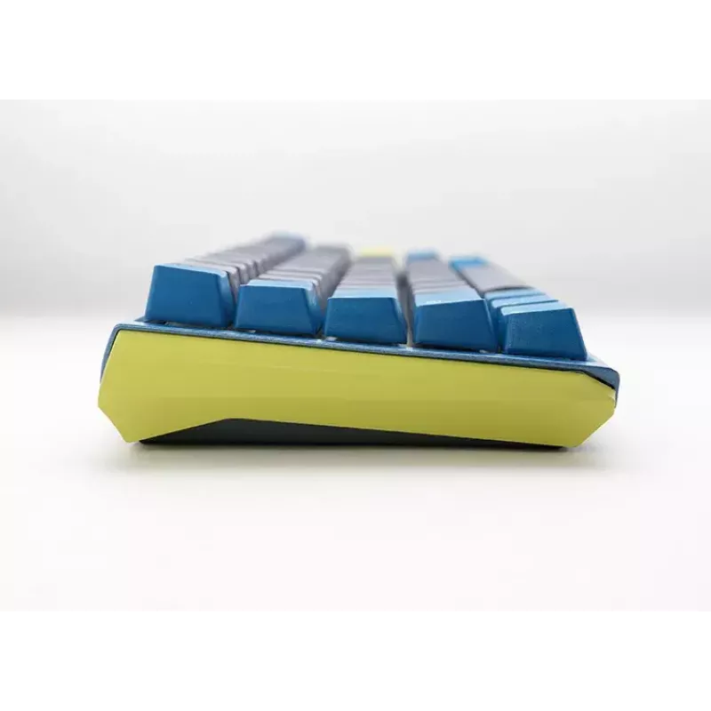 “Ducky One 3 Daybreak Mini” klaviatūra, žaidimų, USB, vokiška, juoda, mėlyna, žalia