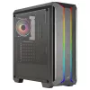 Aerocool SKYLINEV2BK PC ATX Case Dual Front Panel LED ARGB Fan ARGB 12cm Juoda