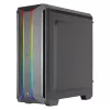 Aerocool SKYLINEV2BK PC ATX Case Dual Front Panel LED ARGB Fan ARGB 12cm Juoda