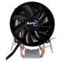 AEROCOOL VERKHO2 procesoriaus aušintuvas su 90 mm ventiliatoriumi, hidrauliniu guoliu, 800–2000 RPM, 110 W TDP, kelių lizdų palaikymas