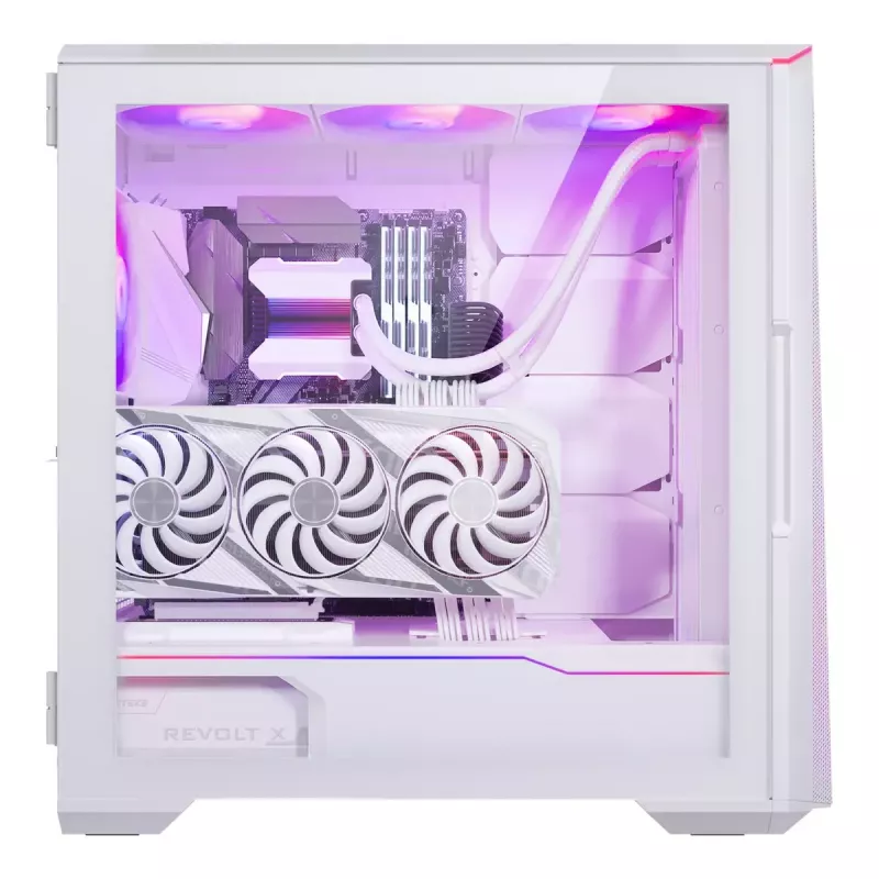 PC korpusas Phanteks ECLIPSE G500A DRGB Midi Tower baltas