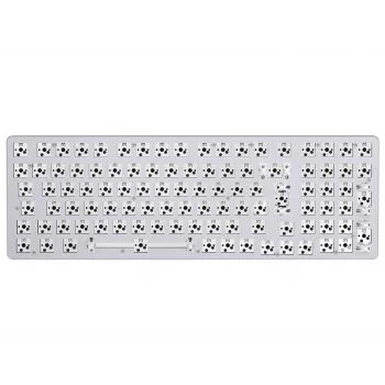 Glorious Gaming GMMK 2 klaviatūra USB JAV anglų Balta
