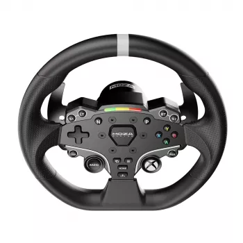 Moza Racing ESX vairaratis, Vairaratis, Xbox, D-pad, Home mygtukas, Meniu mygtukas, Start mygtukas, Juoda, Aliuminis, Poliuretanas, Aliuminis
