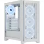 CORSAIR Midi Tower korpusas - Icue 4000d RGB Baltas