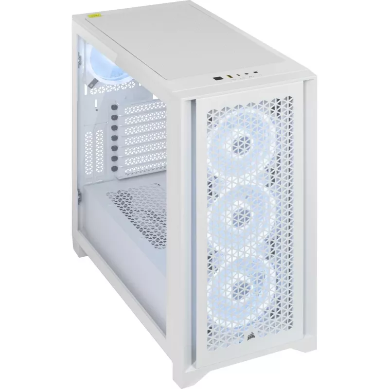 CORSAIR Midi Tower korpusas - Icue 4000d RGB Baltas