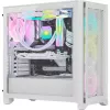 CORSAIR Midi Tower korpusas - Icue 4000d RGB Baltas