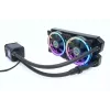 Skysčio aušintuvas Alphacool Eisbaer Aurora 240 CPU procesoriui juodas