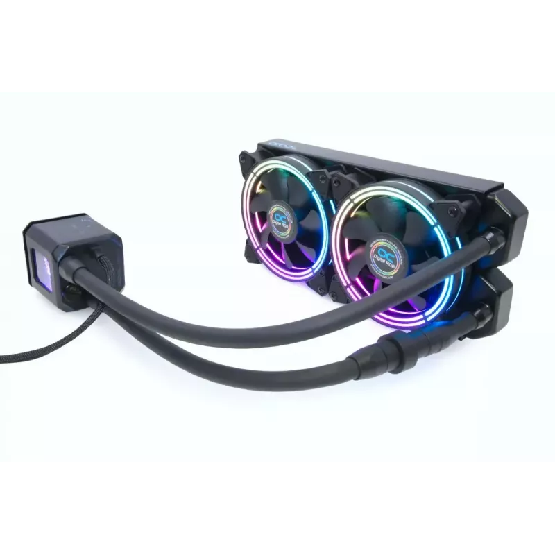 Skysčio aušintuvas Alphacool Eisbaer Aurora 240 CPU procesoriui juodas