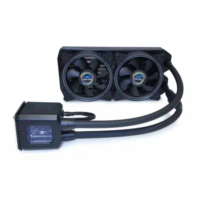 Skysčio aušintuvas Alphacool Eisbaer Aurora 240 CPU procesoriui juodas
