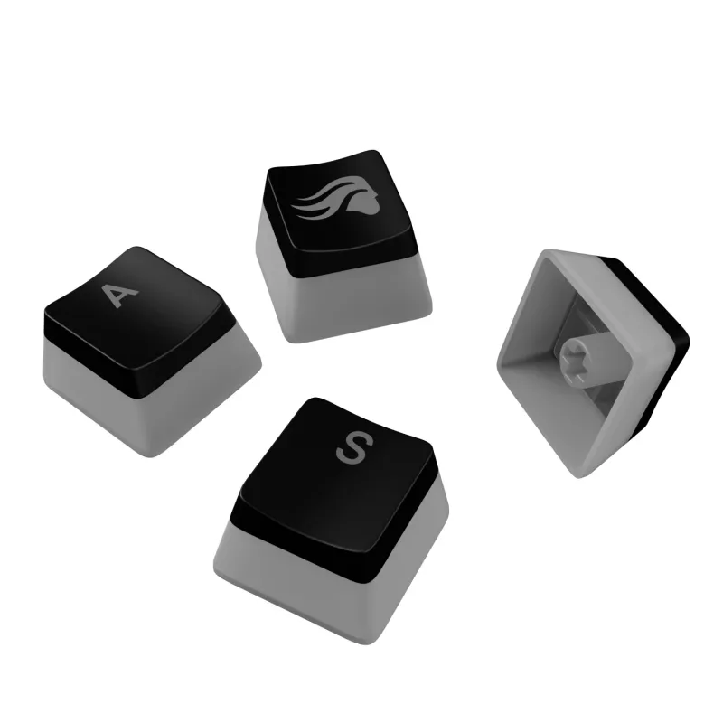 GLORIOUS GPBT Aura V3 Juoda US RGB klavišų dangtelių rinkinys