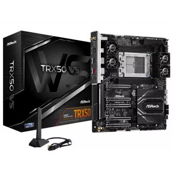 ASRock Motininė plokštė TRX50 WS AMD TRX50 Ryzen 4 X DDR5 7.1ch HD Audio EATX