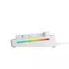 Mechaninė žaidimų klaviatūra GLORIOUS GMMK 3 65% balta — laidinė USB, RGB, QWERTY (US)