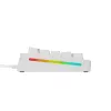 Mechaninė žaidimų klaviatūra GLORIOUS GMMK 3 65% balta — laidinė USB, RGB, QWERTY (US)