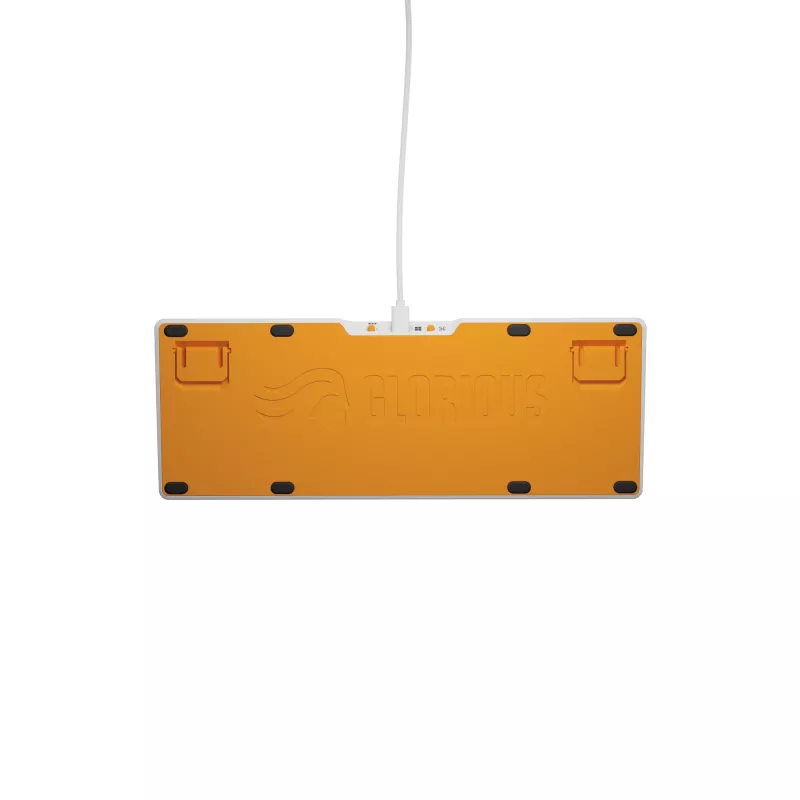 Mechaninė žaidimų klaviatūra GLORIOUS GMMK 3 65% balta — laidinė USB, RGB, QWERTY (US)