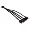 RGB skirstytuvo laidas Alphacool 18710 Juoda Plastic
