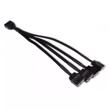 RGB skirstytuvo laidas Alphacool 18710 Juoda Plastic