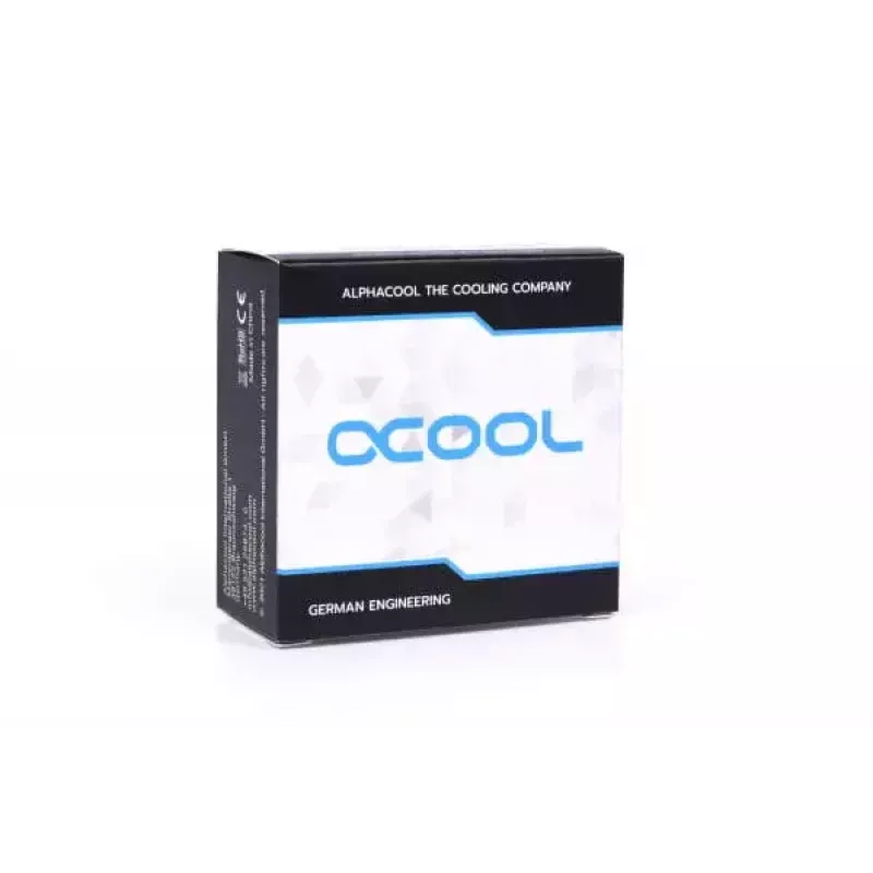 Jungtis Alphacool 17594 žalvaris juoda 19,7 mm plotis