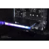 Alphacool Core M.2 NVMe PCIe 5.0 skysčio aušintuvas su galine plokšte