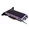 Alphacool Core M.2 NVMe PCIe 5.0 skysčio aušintuvas su galine plokšte