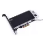 Alphacool Core M.2 NVMe PCIe 5.0 skysčio aušintuvas su galine plokšte