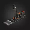 Asetek Gaming Pedals 40-010-0000002 — Laidiniai kompiuteriniai pedalai, aliuminio/bronzos korpusas, juoda/oranžinė/balta